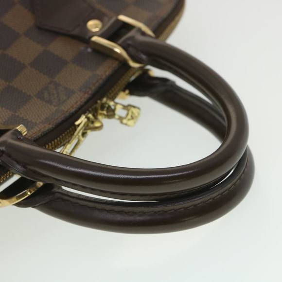 LOUIS VUITTON Damier Ebene Alma Hand Bag N51131 LV Auth 38661 - Picture 7 of 10